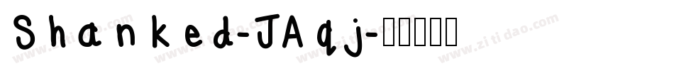 Shanked-JAqj字体转换