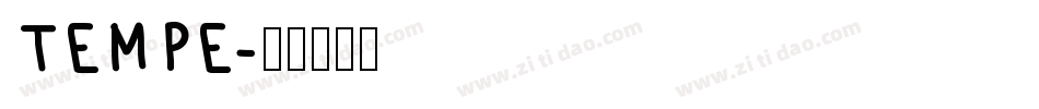 TEMPE字体转换