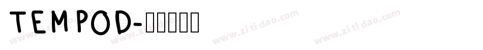 TEMPOD字体转换