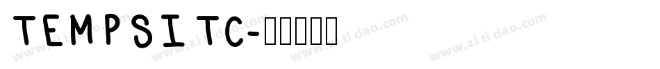 TEMPSITC字体转换