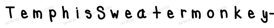 TemphisSweatermonkey-owyB字体转换
