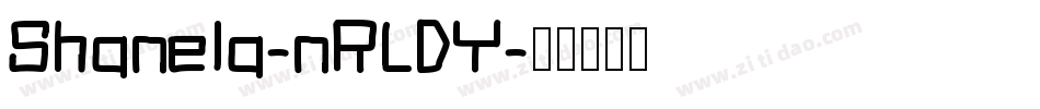 Shanela-nRLDY字体转换