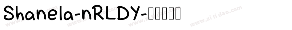 Shanela-nRLDY字体转换
