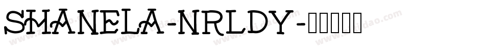 Shanela-nRLDY字体转换