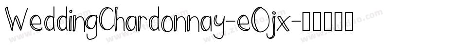 WeddingChardonnay-eOjx字体转换