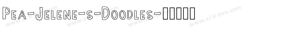Pea-Jelene-s-Doodles字体转换