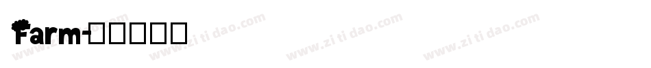 Farm字体转换