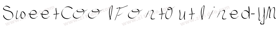 SweetCoolFontOutlined-YMB2字体转换