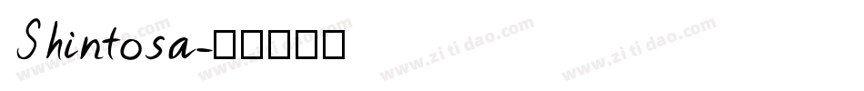 Shintosa字体转换
