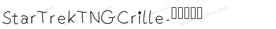 StarTrekTNGCrille字体转换