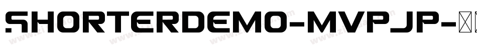 Shorterdemo-MVpjp字体转换