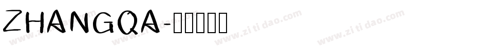 ZHANGQA字体转换