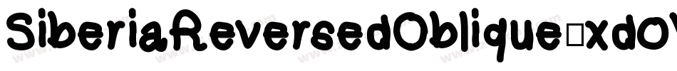 SiberiaReversedOblique-xd0V字体转换