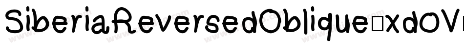 SiberiaReversedOblique-xd0V字体转换