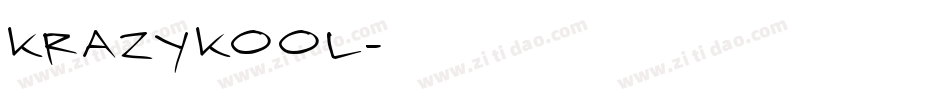 KrazyKool字体转换