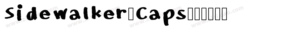 Sidewalker-Caps字体转换