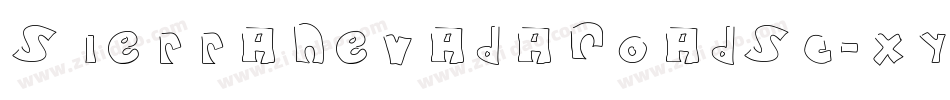 SierraNevadaRoadSc-xy5j字体转换