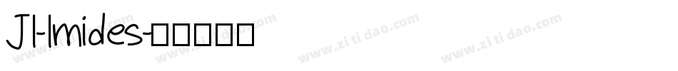 JI-Imides字体转换