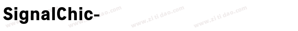 SignalChic字体转换