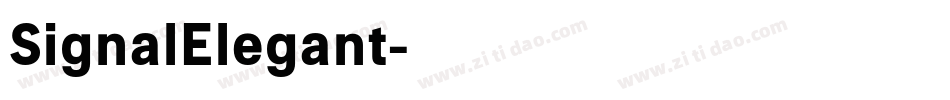 SignalElegant字体转换