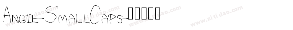Angie-SmallCaps字体转换