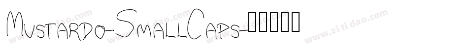 Mustardo-SmallCaps字体转换