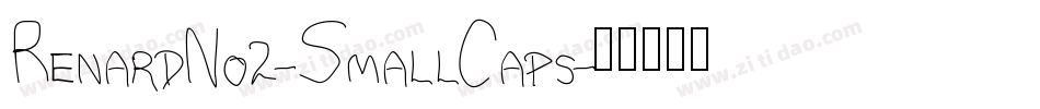 RenardNo2-SmallCaps字体转换