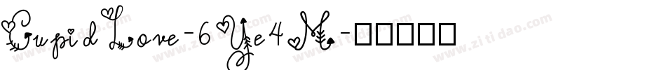 CupidLove-6Ye4M字体转换