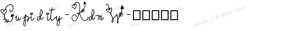 Cupidity-KdmW字体转换