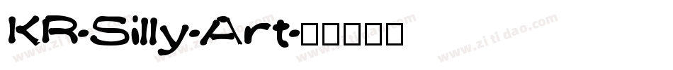 KR-Silly-Art字体转换