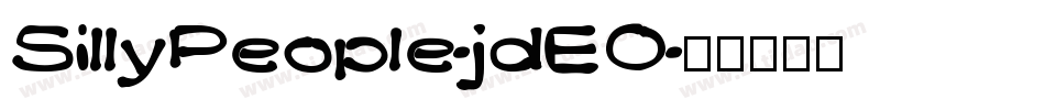 SillyPeople-jdE0字体转换