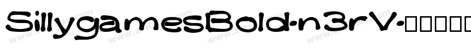 SillygamesBold-n3rV字体转换