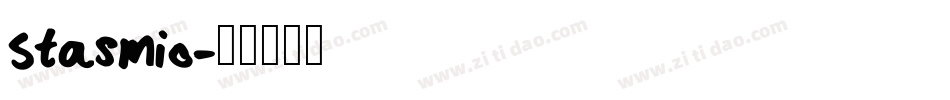 Stasmic字体转换