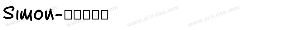 Simon字体转换