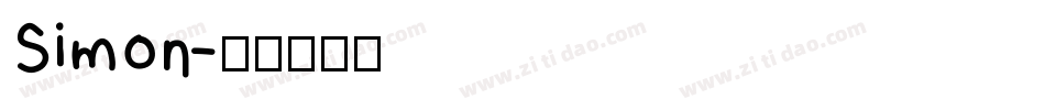 Simon字体转换
