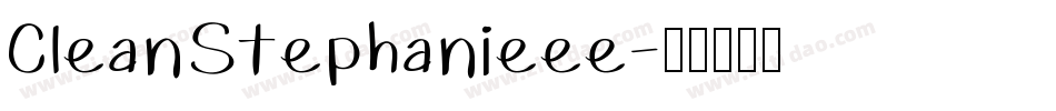 CleanStephanieee字体转换