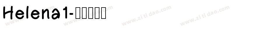 Helena1字体转换