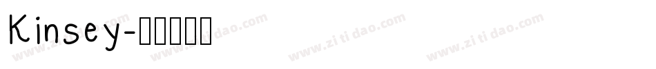 Kinsey字体转换