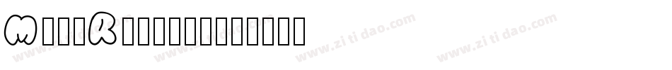MohrRounded字体转换