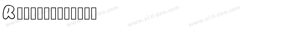 Rounded字体转换