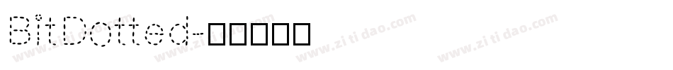 BitDotted字体转换