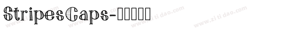 StripesCaps字体转换