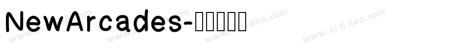 NewArcades字体转换
