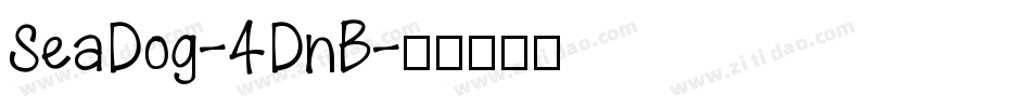 SeaDog-4DnB字体转换