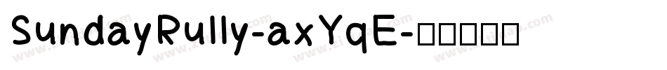 SundayRully-axYqE字体转换