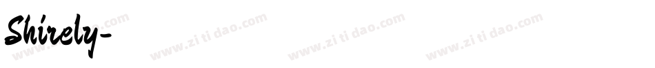 Shirely字体转换