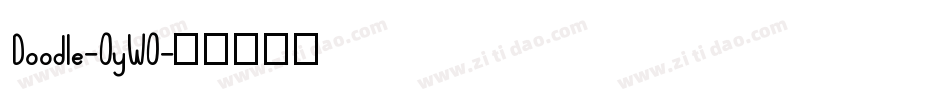 Doodle-OyWO字体转换