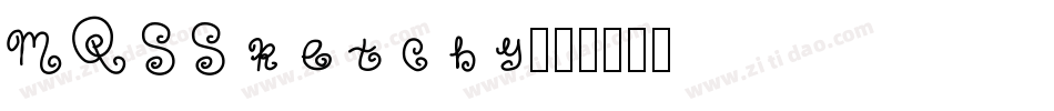 MQSSketchy字体转换