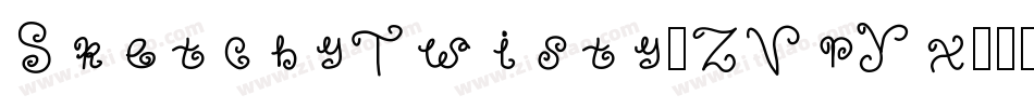 SketchyTwisty-ZVpYx字体转换