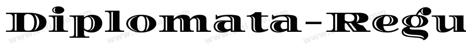 Diplomata-Regular字体转换